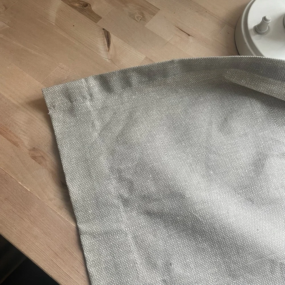 Set of West Elm Cotton Drapes